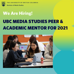 We Are Hiring: BMS Peer and Academic Mentor